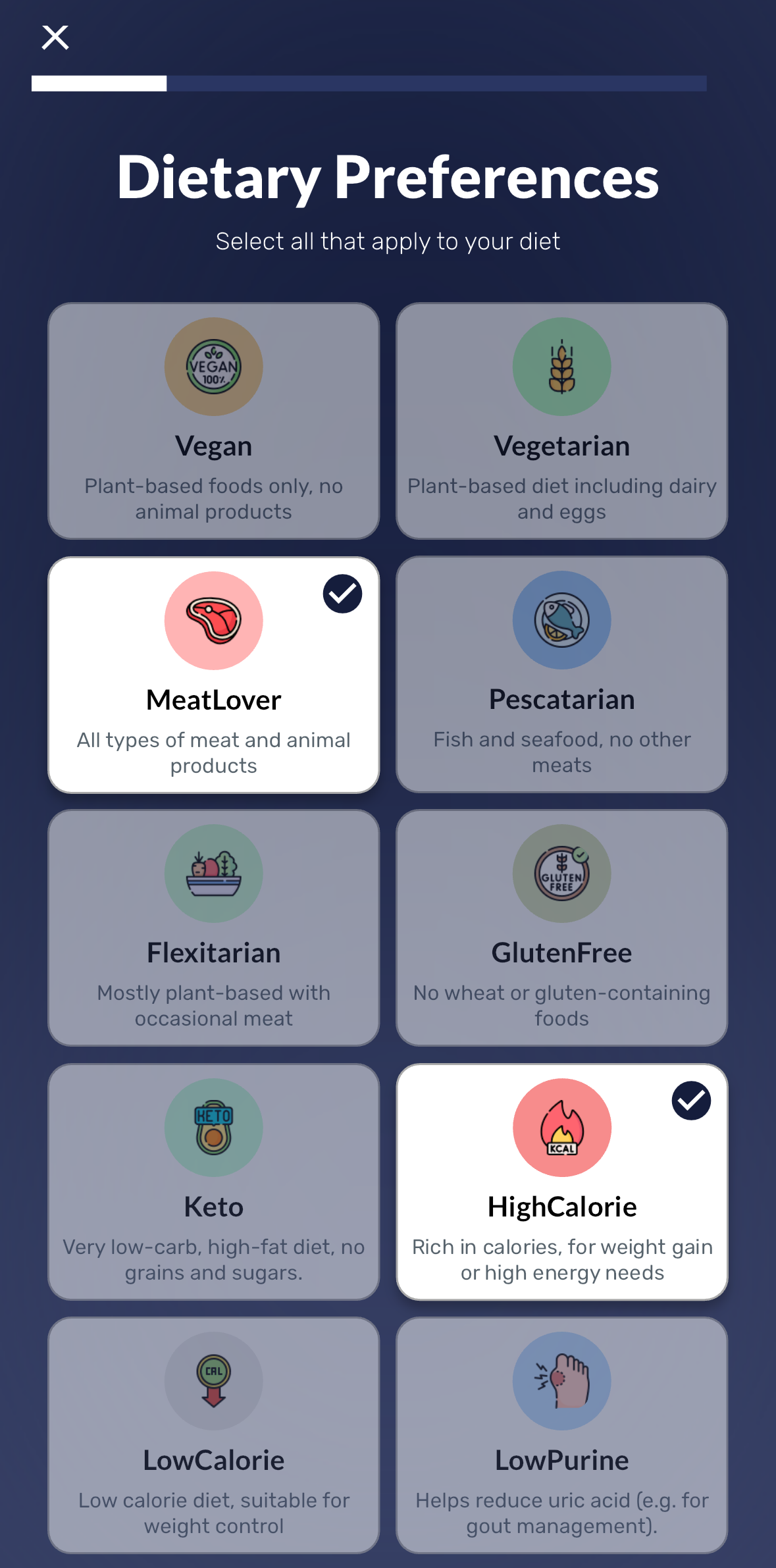 Menu Buddy Allergy Alert Feature